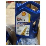Box Lot 8 Shell SAE 5W-40 Engine Oil