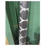 Black and white area rug