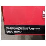 Milwaukee M18 dual battery backpack blower kit