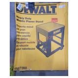Dewalt Heavy Duty Mobile Planer Stand