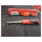 Milwaukee M12 3/8" Ext. Reach Ratchet, Tool Only