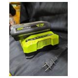 Ryobi 40v 2 ah battery and charger