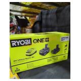 Ryobi 18v lithium starter kit