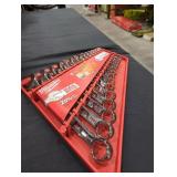 Milwaukee 15 PC./P. Sae Wrenches