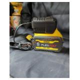 DeWalt 20v/60v flex volt 6 ah battery and charger