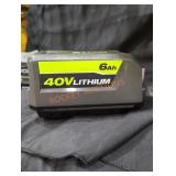 Ryobi 40v 6 ah battery