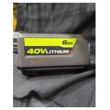 Ryobi 40v 6 ah battery