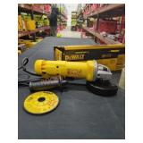 DeWalt 4-1/2" Paddle switch small angle grinder