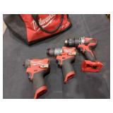 Milwaukee M18 3 Tool Combo, Tools Only