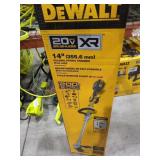 DeWalt 20V 14" folding String trimmer