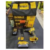 DeWalt 20V 1/2" Hammer Drill Kit