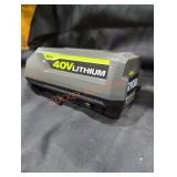 Ryobi 40v 4 ah battery