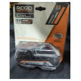 Ridgid 18v 2 ah battery