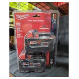 Milwaukee M18 xc 5 ah batteries