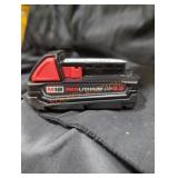 Milwaukee M18 cp 2 ah battery