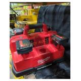 Milwaukee M12/M18 batteries and charger
