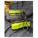 Ryobi 40v 6 ah battery and charger