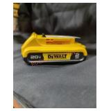 DeWalt 20v 2 ah battery