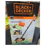 Black + Decker 12 Amp 2 in 1 Landscape Edger &