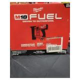 Milwaukee M18 18 Gauge 1/4" Narrow Crown Stapler