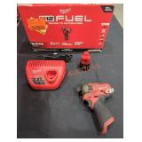 Milwaukee M12 1/4" Hex Hydraulic Driver Kit