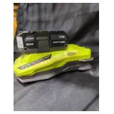 Ryobi 18v 4 ah battery and charger