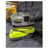 Ryobi 18v 6 ah battery and charger