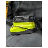 Ryobi 18v 2 ah battery and charger