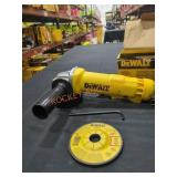 DeWalt 4-1/2" Paddle switch small angle grinder