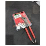 Milwaukee 10" Comfort Grip Straight Jaw Pliers