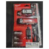 Milwaukee Red Lithium USB 600L Hard Hat Headlamp