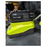 Ryobi 18v 4 ah battery and charger