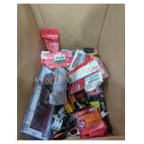 Box lot of small tools