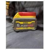 DeWalt 20v/60v flex volt 6 ah battery
