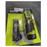Ryobi USB compact led flashlight kit