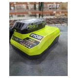 Ryobi 18v 2 ah battery and charger