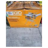 Rigid 10" Table Saw with Folding Stand