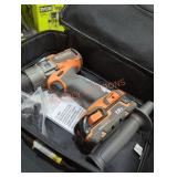Ridgid 18v hammer drill and battery