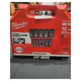Milwaukee 3/8" Drive Impact Socket Kit