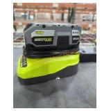 Ryobi 18v 4 ah battery and charger