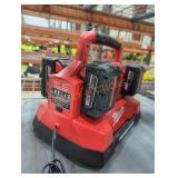 Milwaukee M18 xc 5 ah batteries and charger