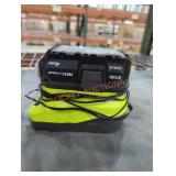 Ryobi 18v 4 ah battery and charger