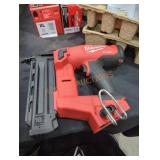 Milwaukee M18 18 ga 1/4" narrow crown stapler
