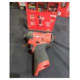 Milwaukee M12 1/4" Hex Impact Driver, TOOL ONLY
