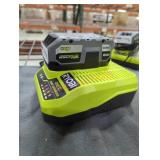 Ryobi 18v 4 ah battery and charger