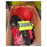 Box Lot of Assorted Tools