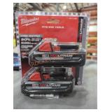 Milwaukee M18 cp 3 ah batteries
