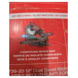 Milwaukee M18 12" compound miter saw kit