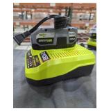 Ryobi 18v 4 ah battery and charger
