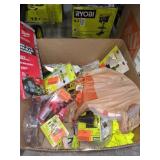 Box Lot Assorted Tools And Accessories